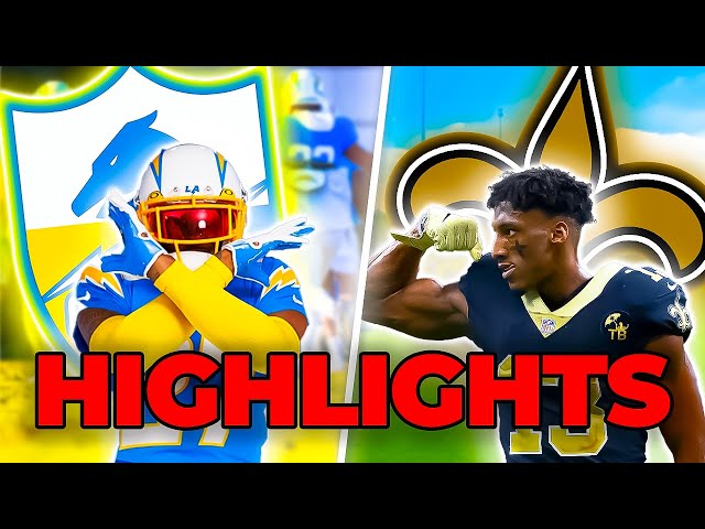 Los Angeles Chargers vs. New Orleans Saints - Highlights