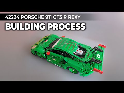 Motorizing the LEGO®️ Technic™️ 42224 Porsche 911 GT3 R REXY AO