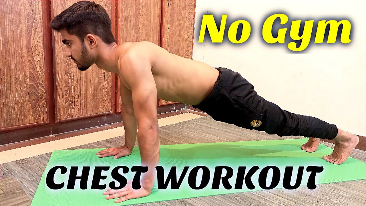 BEST CHEST WORKOUT (NO EQUIPMENT BODYWEIGHT WORKOUT) YouTube