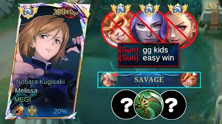 THIS MELISSA SECRET BUILD IS REALLY BROKEN FOR AUTO SAVAGE PLAYS!! 
