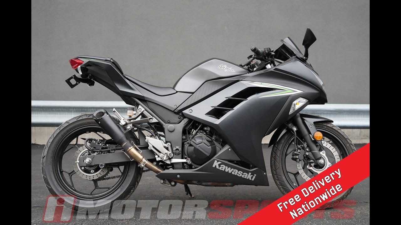 2016 Kawasaki Ninja® 300 ABS Stock# A11232 - YouTube
