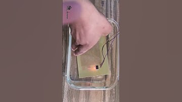 Making printed circuit board pcb type rf antenna with high a quality at your home for students 3/3