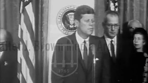 September 25, 1962 - President John F. Kennedy rem...