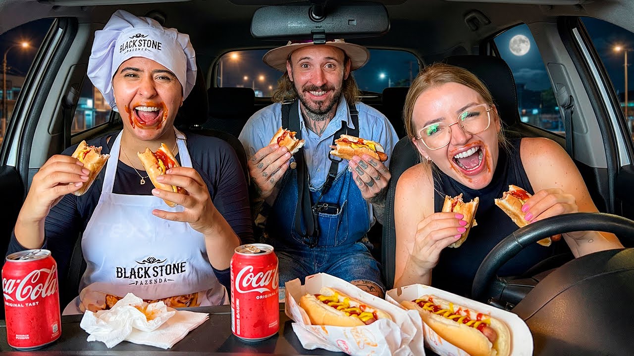 FUGIMOS DA FAZENDA PRA IR COMER LANCHE 😂