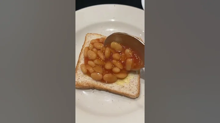 Trying beans on toast