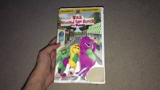 Walk Around The Block With Barney 1999 Vhs