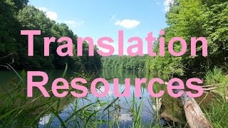 Translation Resources