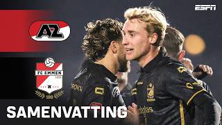 Lat Voorkomt Wereldgoals En Staring Schiet Heerlijk Raak Samenvatting Jong Az - Fc Emmen