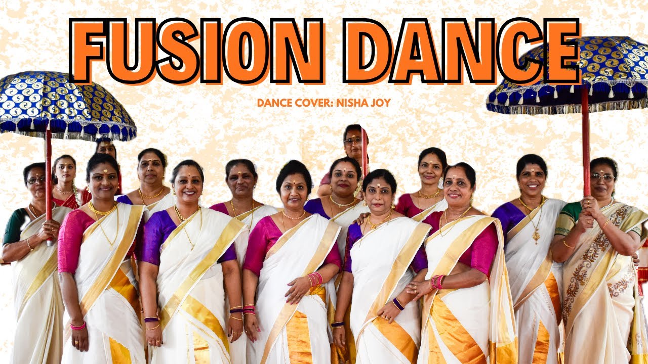 Fusion Ramp Walk Kerala Traditional Fusion Dance | Ramp Walk | Thiruvathira | Margamkali ...