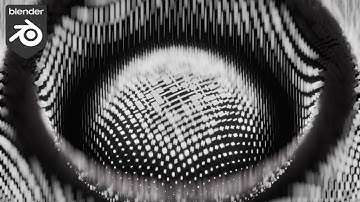 How to create a proximity effect with modifiers in Blender!