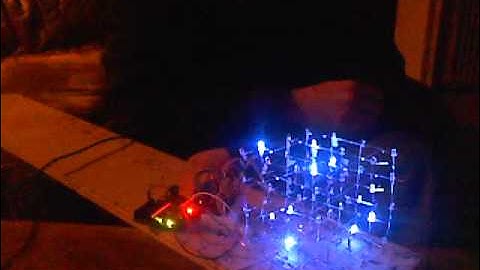 4x4x4 Led Cube Matrix