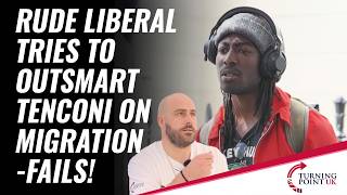 Rude Liberal At UCL Tries To Outsmart Tenconi On Migration - Fails!