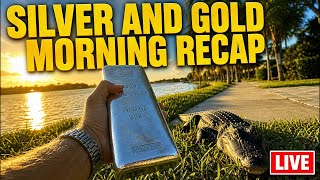 Silver & Gold Walk & Talk! Breaking News & Analysis LIVE! 📉🚨