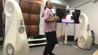 Vivid Audio demonstration with Laurence DIckie