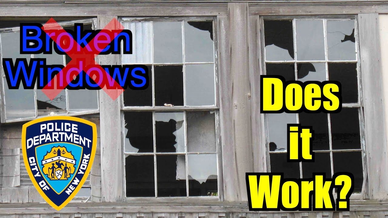 broken windows hypothesis policing