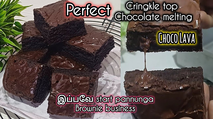 250gm brownie recipe in tamil/chocolate melting brownie #tastycakesandDesserts #brownie #brownies