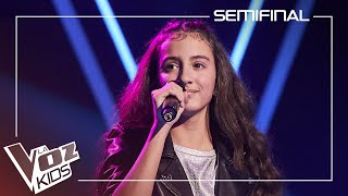 Paula Serrano Canta Run Semifinal La Voz Kids Antena 3 2024