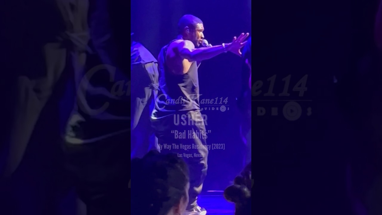 Usher “BAD HABITS” live at Park MGM #UsherVegasResidency [2023]