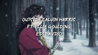 outside calvin harris - edit audio