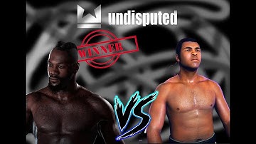 Undisputed Fight -  Deontay Wilder vs Muhammad Ali