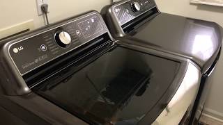LG Washer and Dryer From Best buy