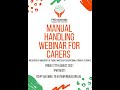 Manual Handling Webinar FND