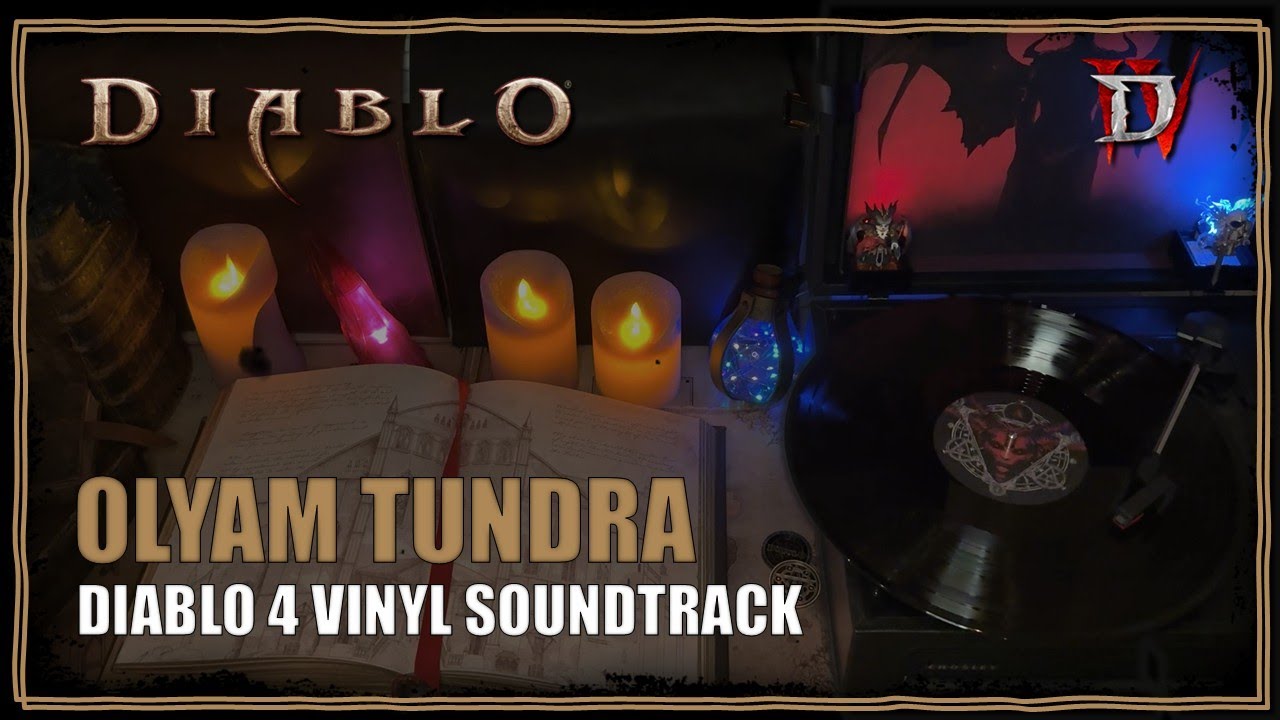 Diablo 4 OST Olyam Tundra Vinyl Soundtrack Recording