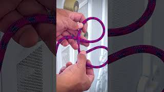Tying the clove hitch