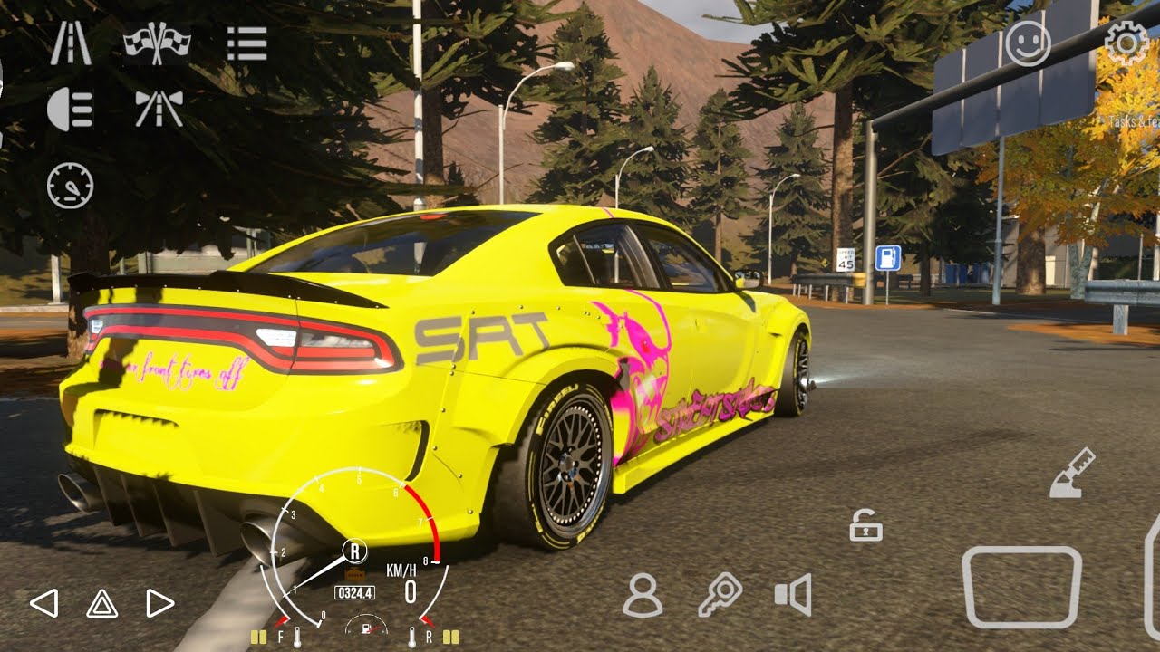 DODGE HELLCAT FULL POV DRIVE - CAR PARKING MULTIPLAYER 2 