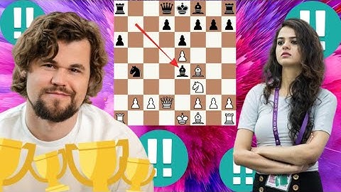 Tania Sachdev vs Magnus Carlsen chess game 23