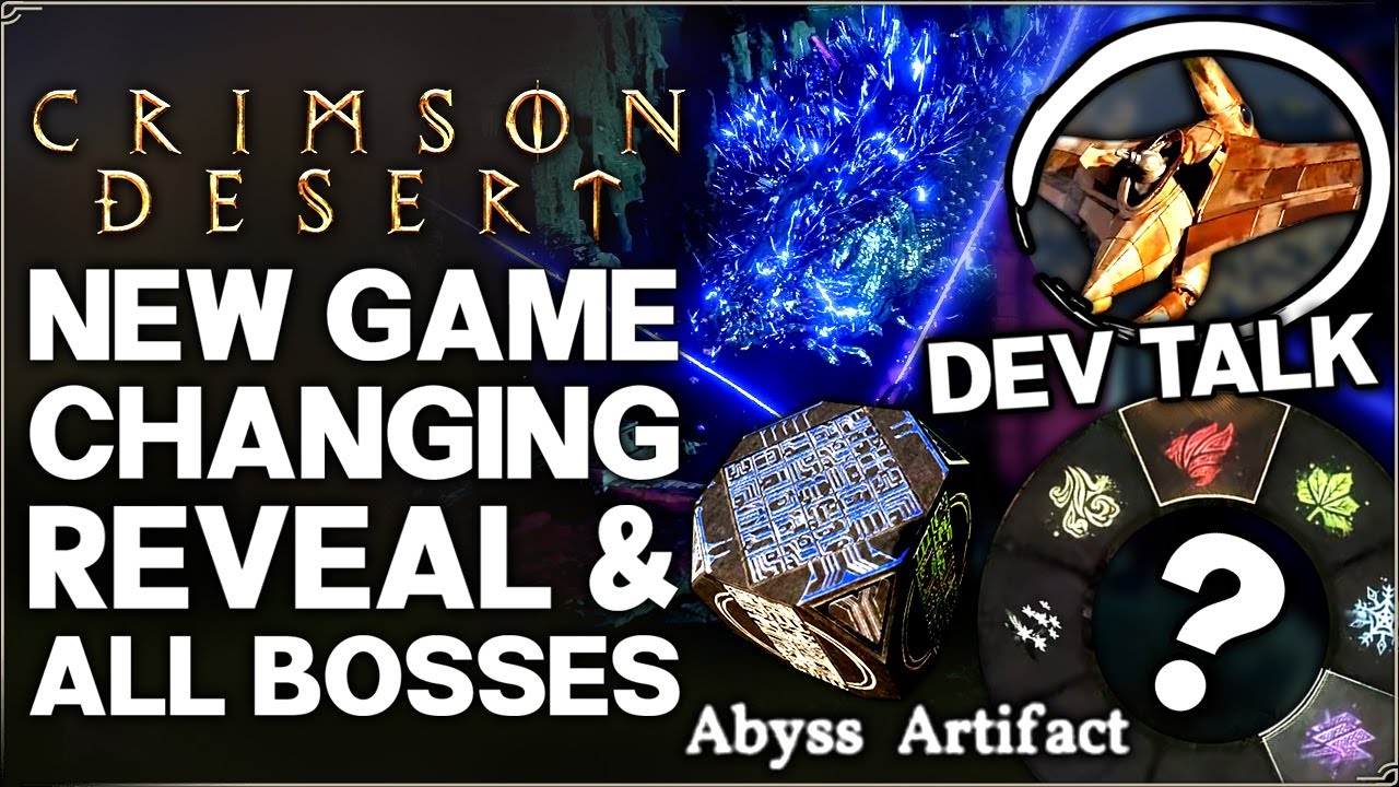 Crimson Desert - Devs Talk Demo & New INSANE Gameplay - Bosses, Skills ...