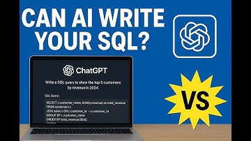Can AI Write Better SQL Than You? 🤖 ChatGPT vs Human SQL Challenge!
