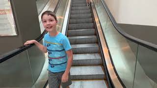 Riding the Escalators in San Antonio, Texas