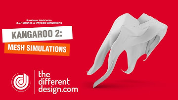 Create Amazing Wind Simulations in Kangaroo Physics (Grasshopper Tutorial)