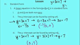 2 3 Graph Equations of Lines Lesson Update