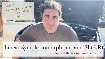 Linear Symplectomorphisms and SL(2,R)
