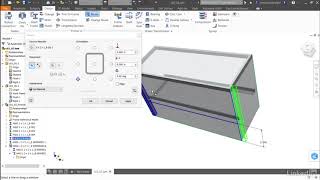 Inventor Tutorial - Reusing frame members