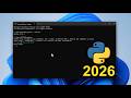 Python Installation for Students: Windows 11 2026 Setup Guide | Under 5 Minutes