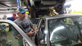 How To Remove Windshield side trim, SRS Module, Fuel Tank Door & Rear Panel SAAB 900/9-3 1994-2002