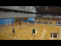 6日 ハンドボール女子 国体記念体育館Cコート 今治東×小林秀峰 2回戦 2