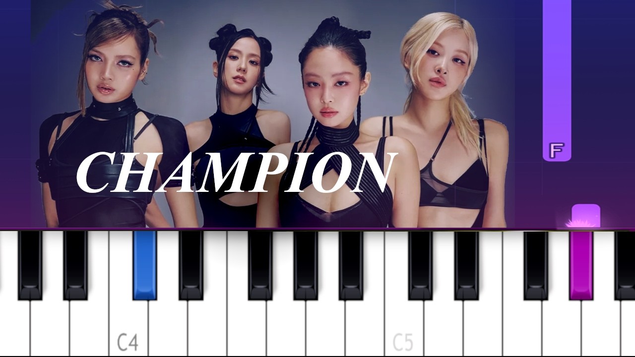 BLACKPINK - Champion | Piano Tutorial