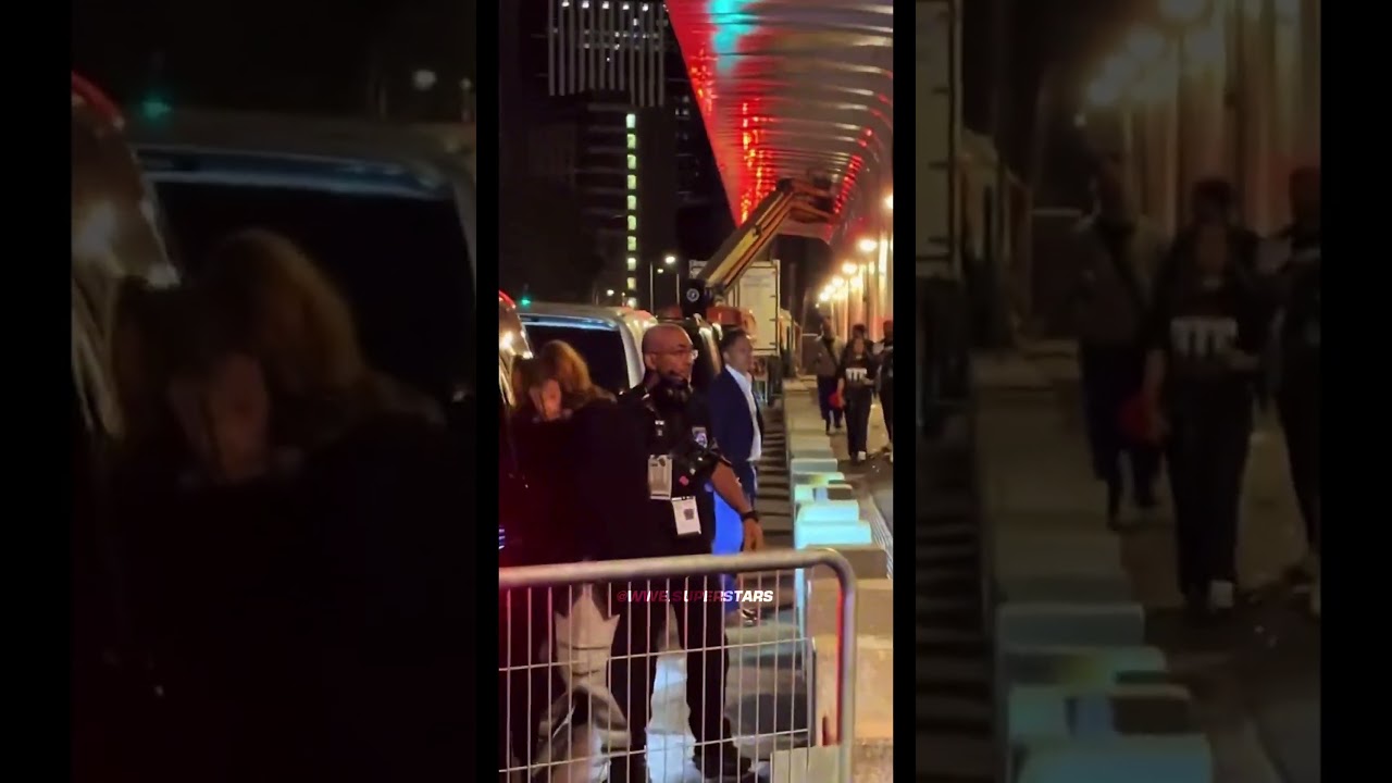 Seth and Becky after Raw in Paris