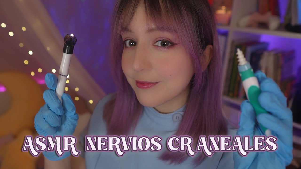 ⭐ASMR examen de los Nervios CRANEALES 🧠✨ | Test para tus 5 Sentidos