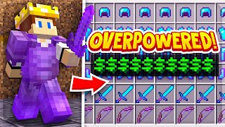 GRINDING THE MOST *OVERPOWERED* ISLAND IN FACTIONS! | Minecraft Factions | Minecadia