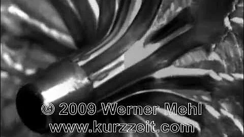 1 million fps Slow Motion video of bullet impacts ...