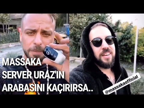 Massaka, Server Uraz'ın Arabasını Kaçırıyor!