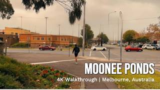 Moonee Ponds | 4K Walkthrough | Saturday morning | Melbourne, Australia
