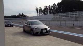 2013 LEXUS IS 350 F SPORT on circuit
