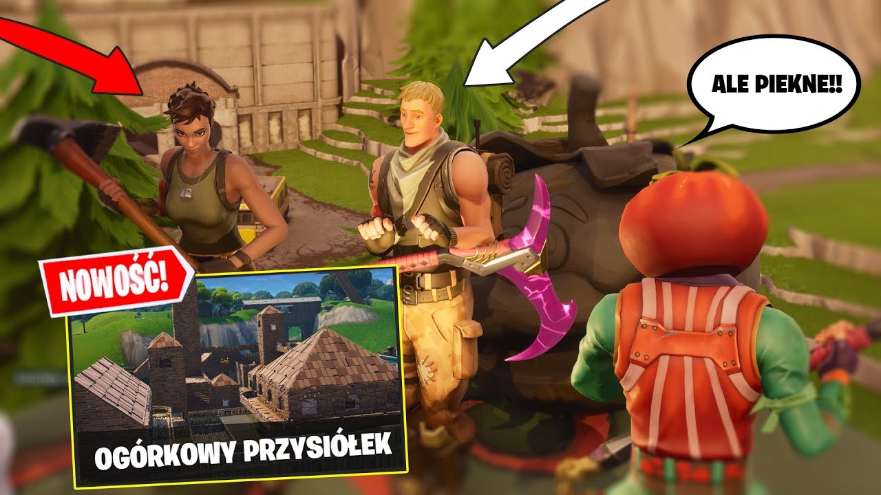 NOWA LOKALIZACJA - RYWALIZOWALISMY Z WIDZAMI! NOWY POMIDOROWY - TAK MÓGŁBY WYGLĄDAĆ fortnite new update v9.30