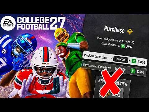 EA Made A Huge Mistake with College Football 27